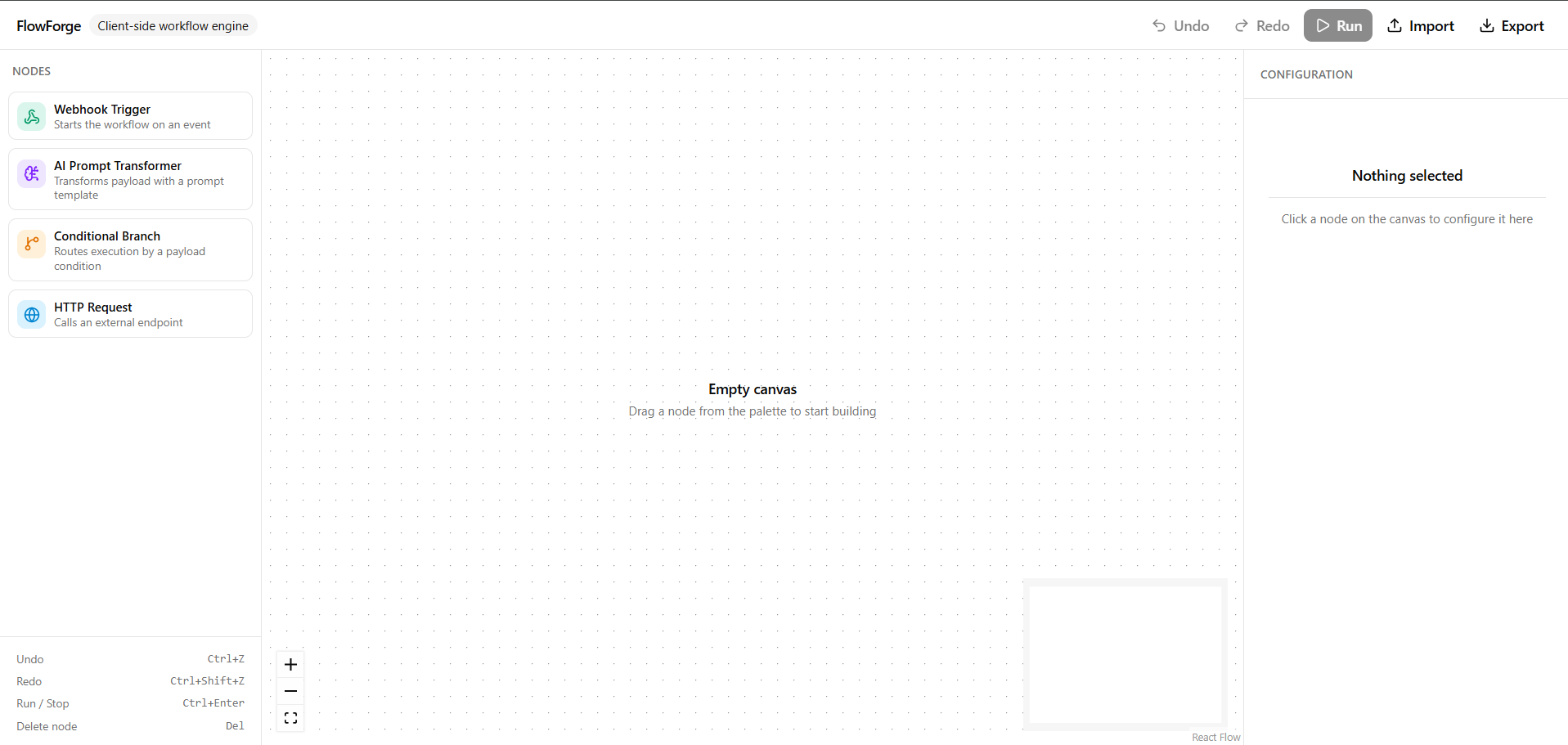 FlowForge Screenshot